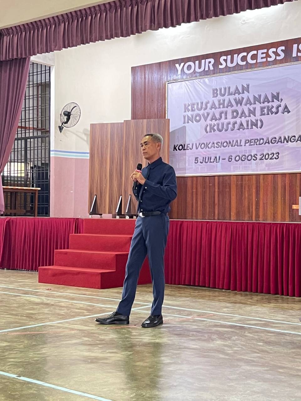 Encik Razali berucap di KUSSAIN 2023